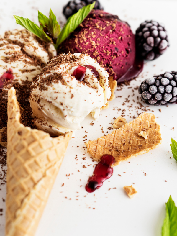 Glaces et boissons